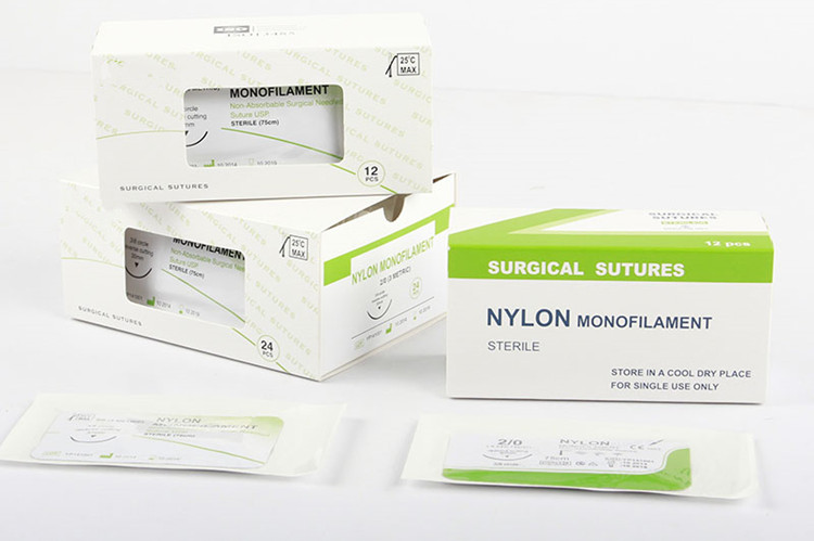 Nylon surgical suture