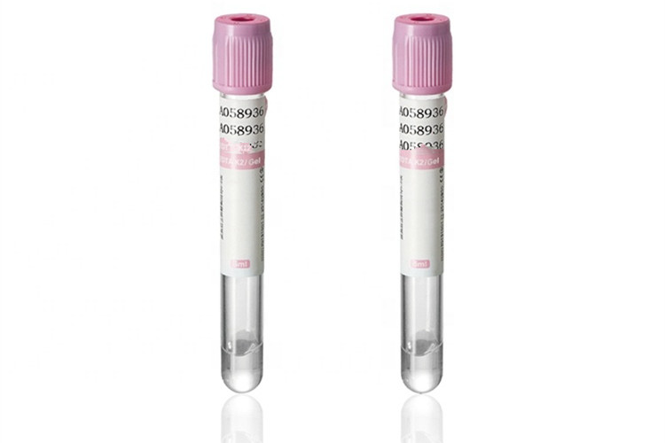 Pink Vacuum Blood Collection Tube ZRMED MEDICAL